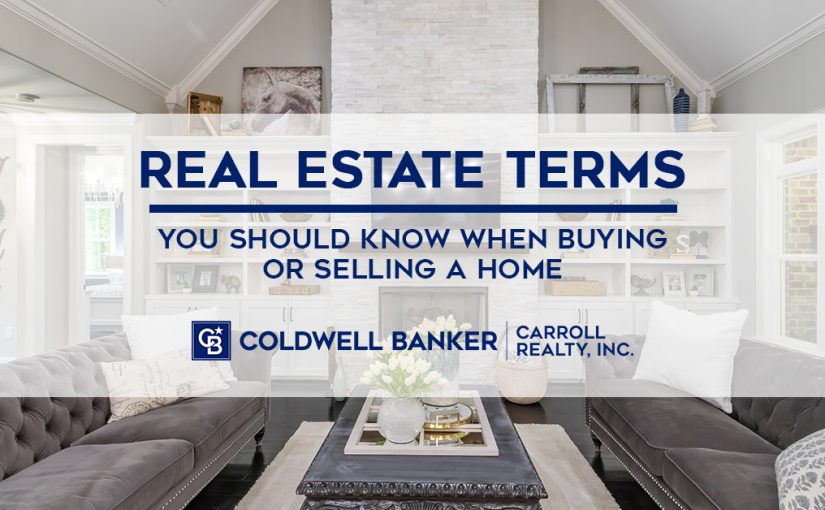 Real Estate Terms you should know when buying or selling a home