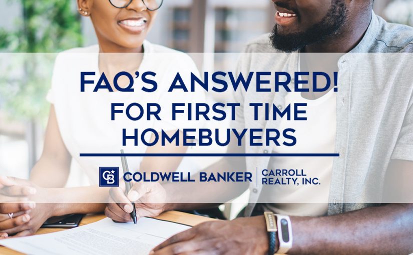 FAQs Answered! For First Time Homebuyers